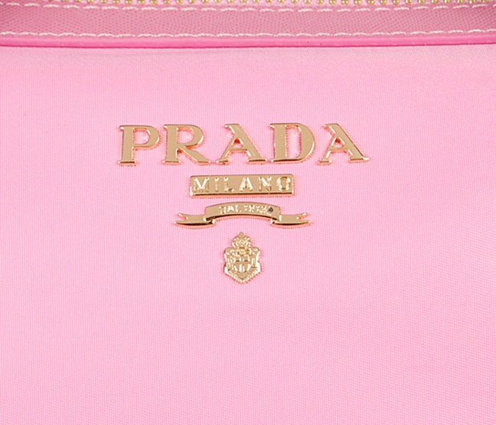2014 Prada shoulder bag fabric BL4253 pink for sale